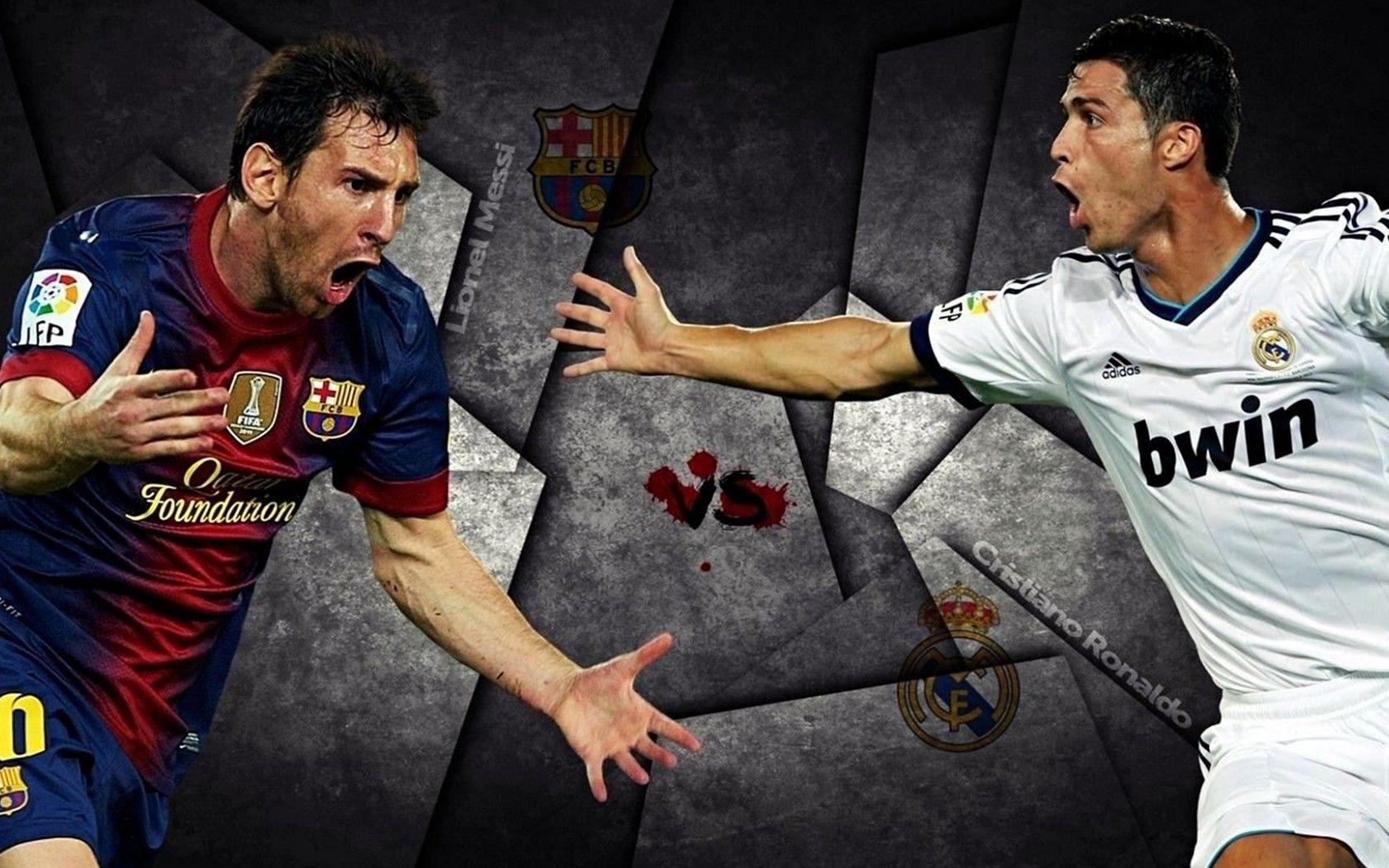 Ronaldo Vs Messi Wallpapers Wallpaper Cave