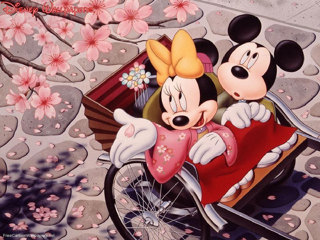 Xzwbyvdcae Cute Mickey Mouse And Minnie Mouse Wallpaper 18