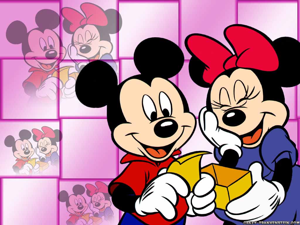 Mickey mouse and minnie mouse wallpaper. Clickandseeworld is all