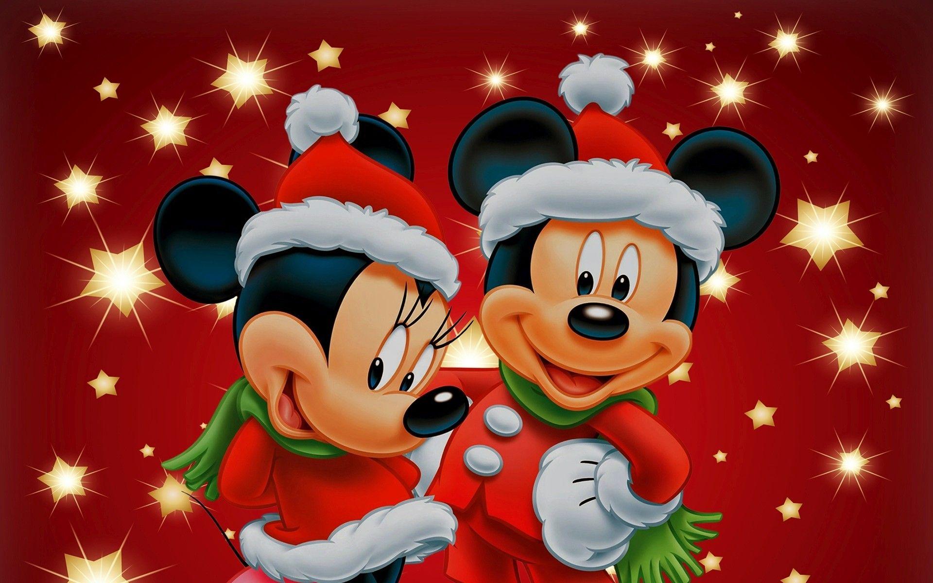 Mickey and Minnie Mouse Wallpaper