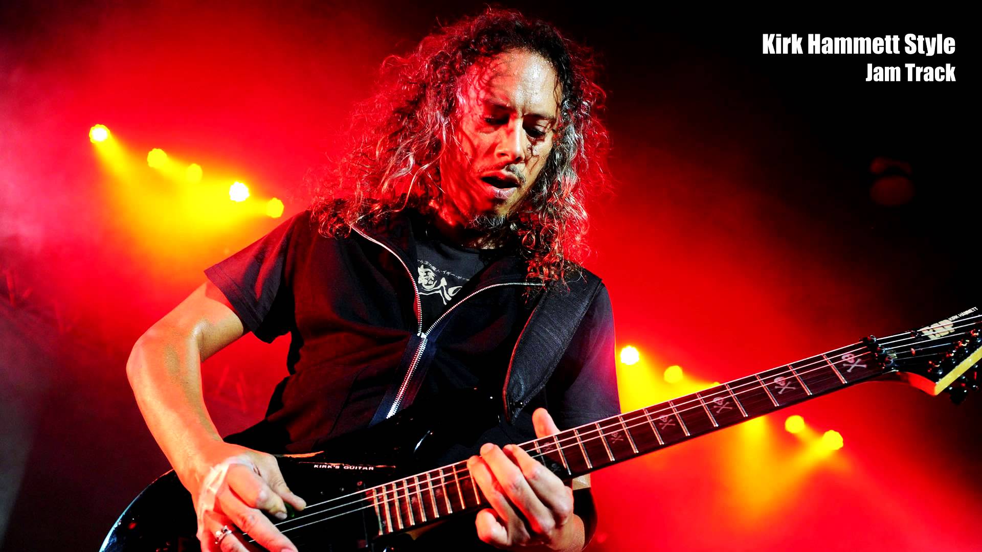 Kirk Hammett Style / Key: Em (Jam Track)