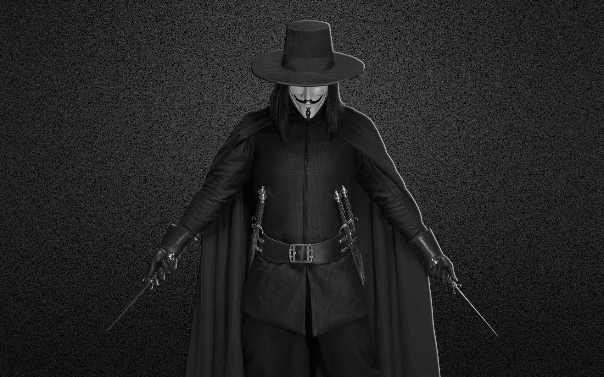 Movie V For Vendetta wallpaper (Desktop, Phone, Tablet)