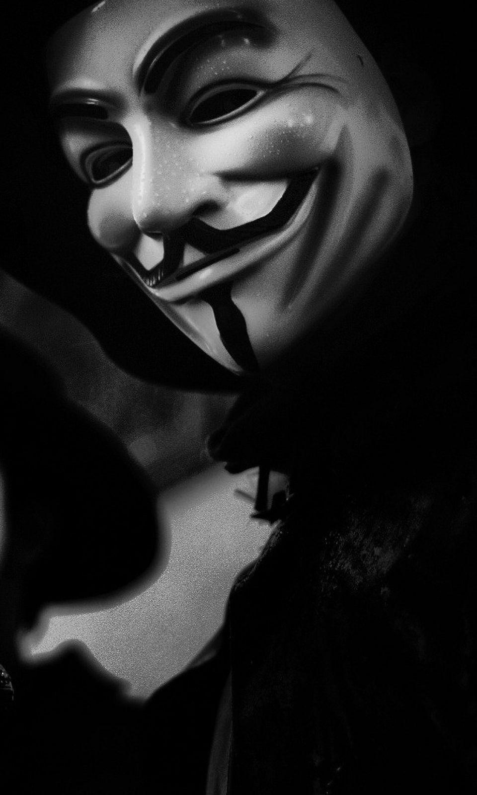 Vendetta Legion Masks Mobile Wallpaper