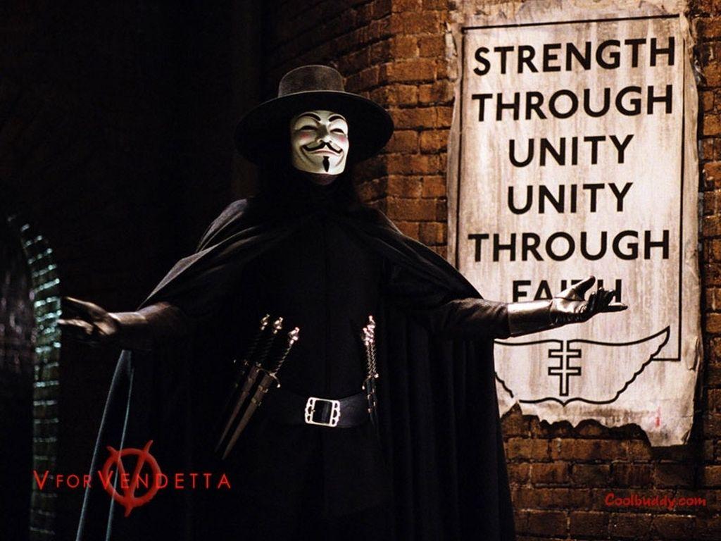 V For Vendetta Wallpaper V For Vendetta 5083134 1024