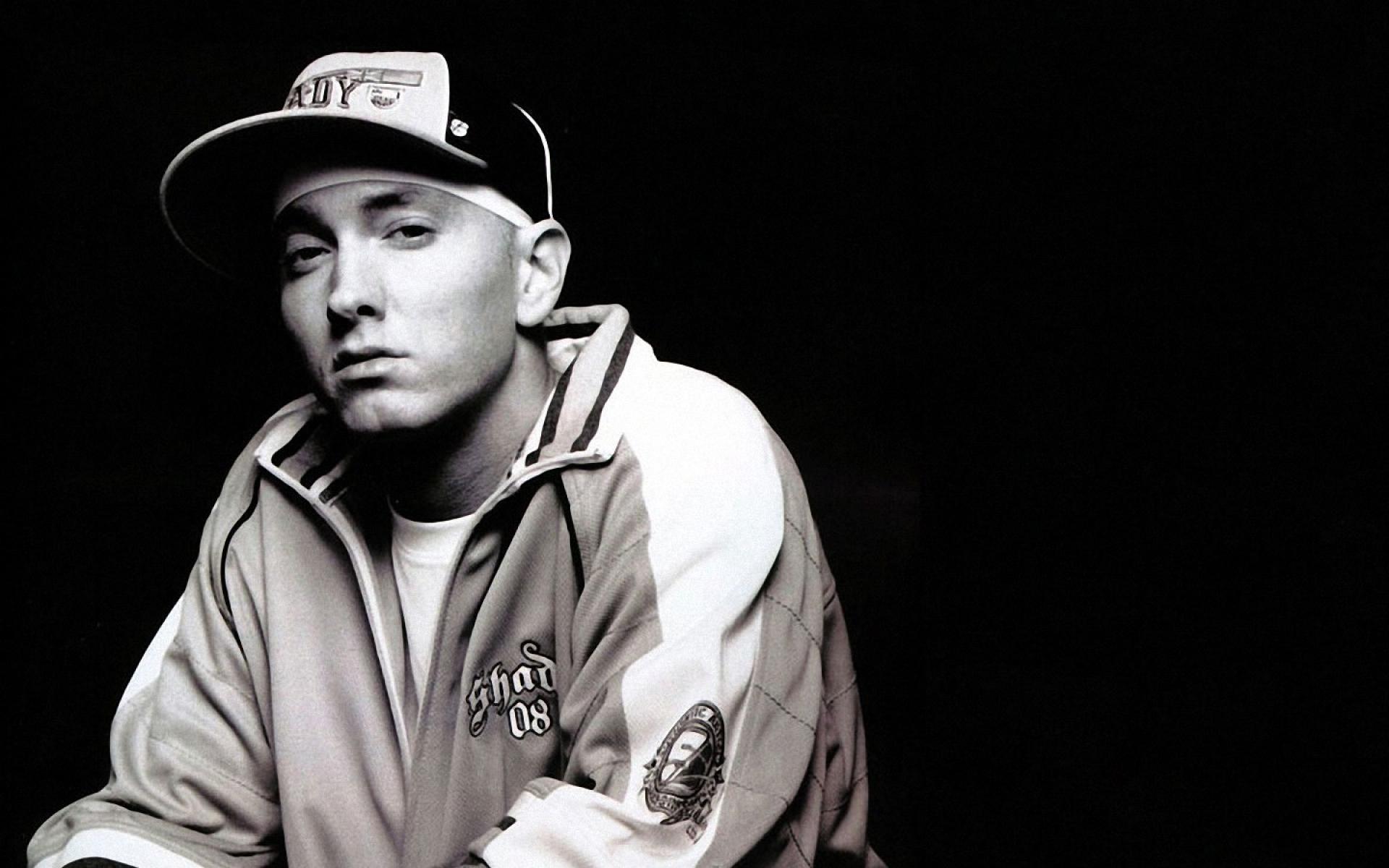 Eminem Wallpapers Black White - Wallpaper Cave