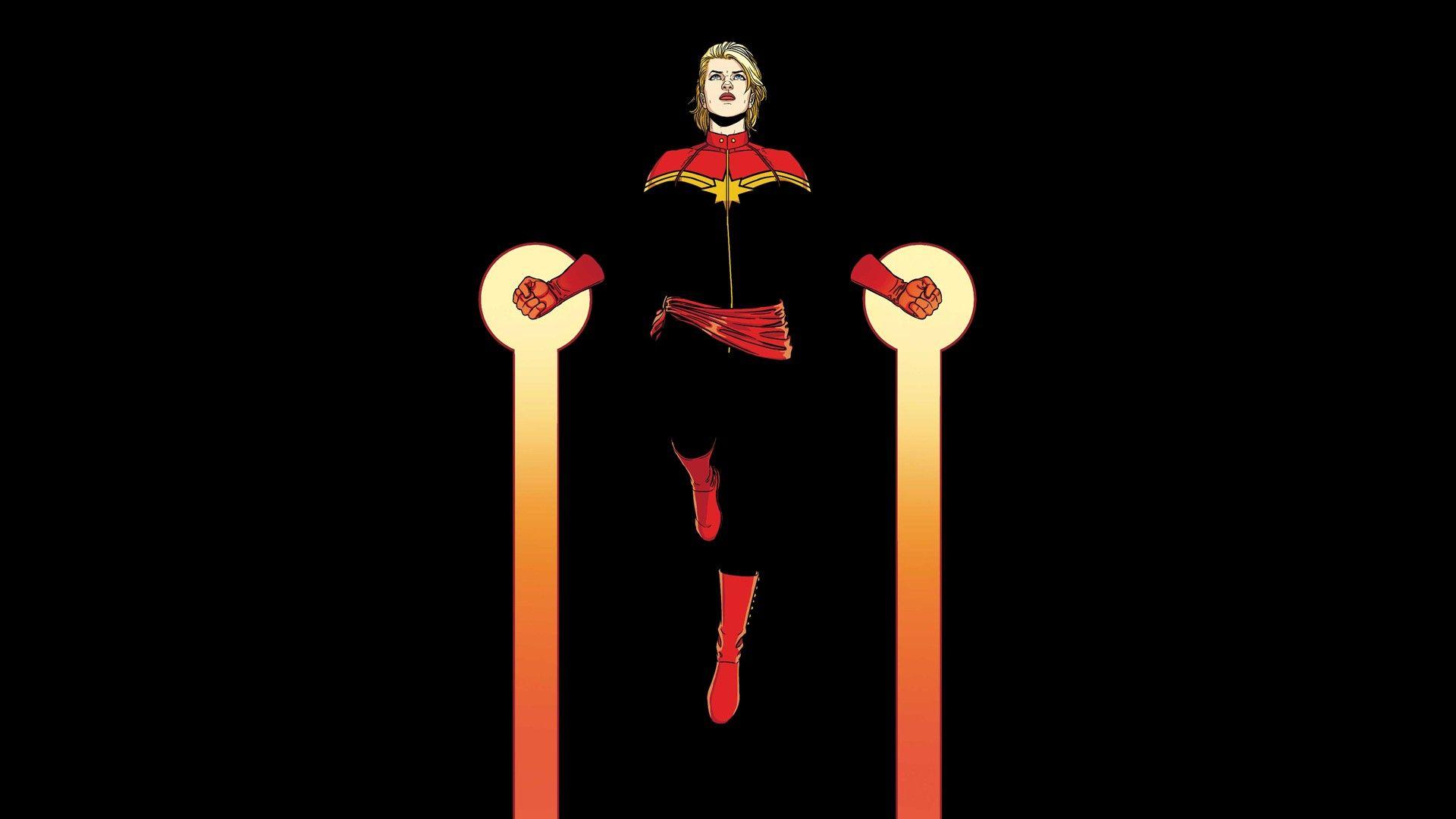Captain Marvel Wallpaper 53 Go Away
