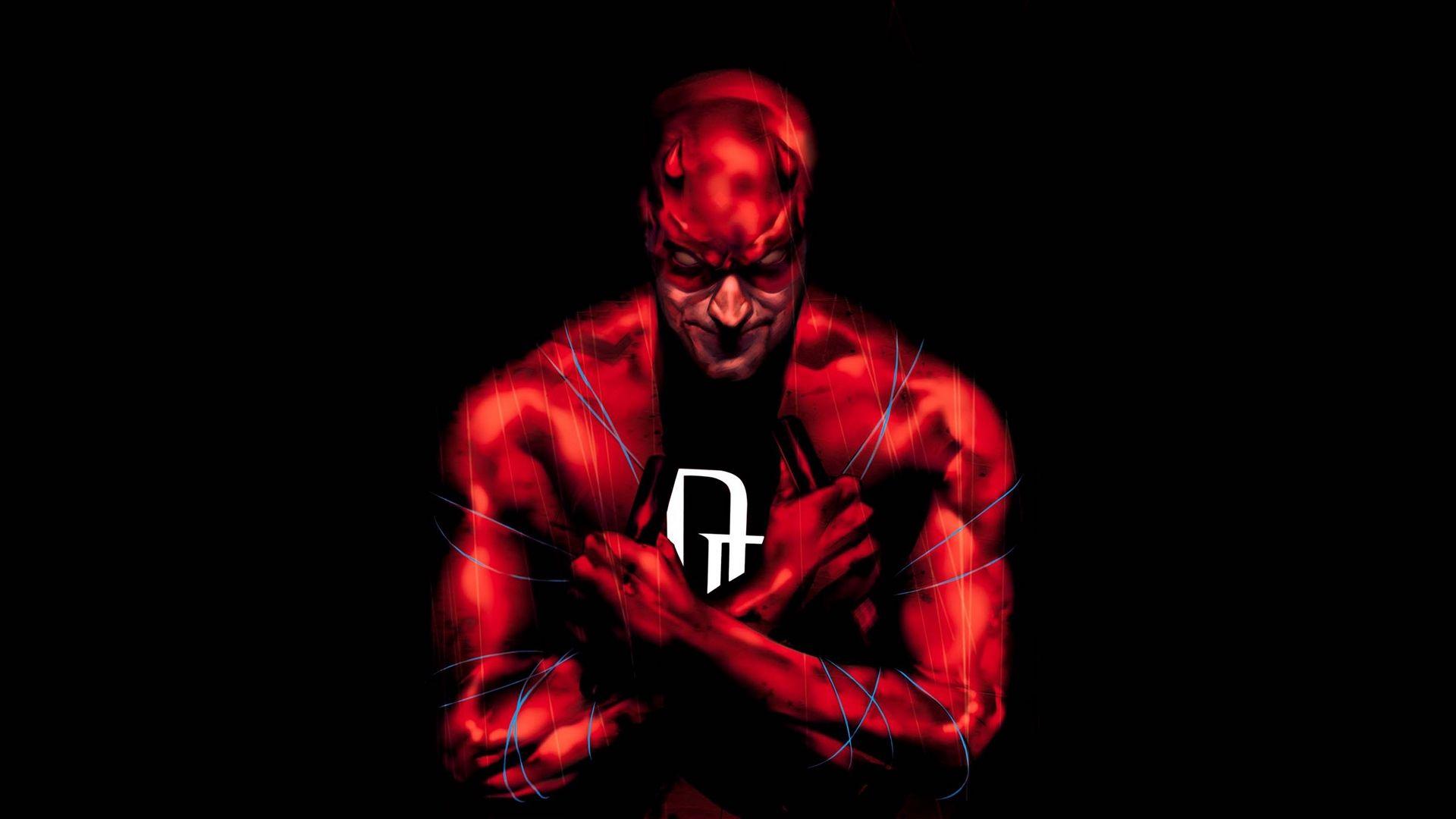 Download Wallpaper 1920x1080 Daredevil, Art, Marvel comics Full HD