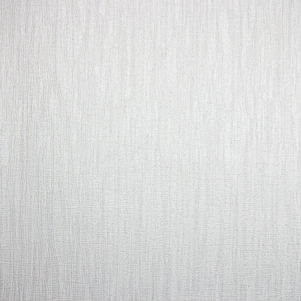 Milano Texture Plain Glitter Wallpaper White (M95563)