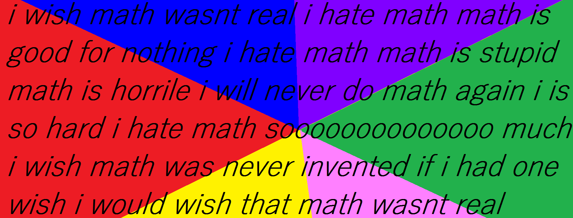 RitaCM2015 image I hate math wallpaper HD wallpaper and background