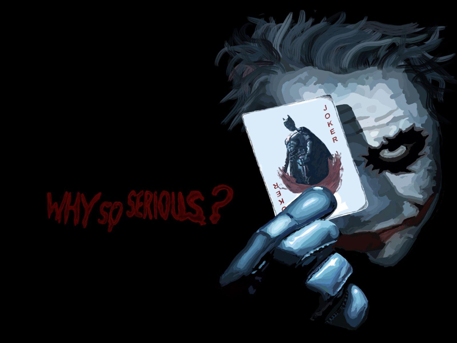 Joker Why So Serious Wallpaper Hd 1080p 