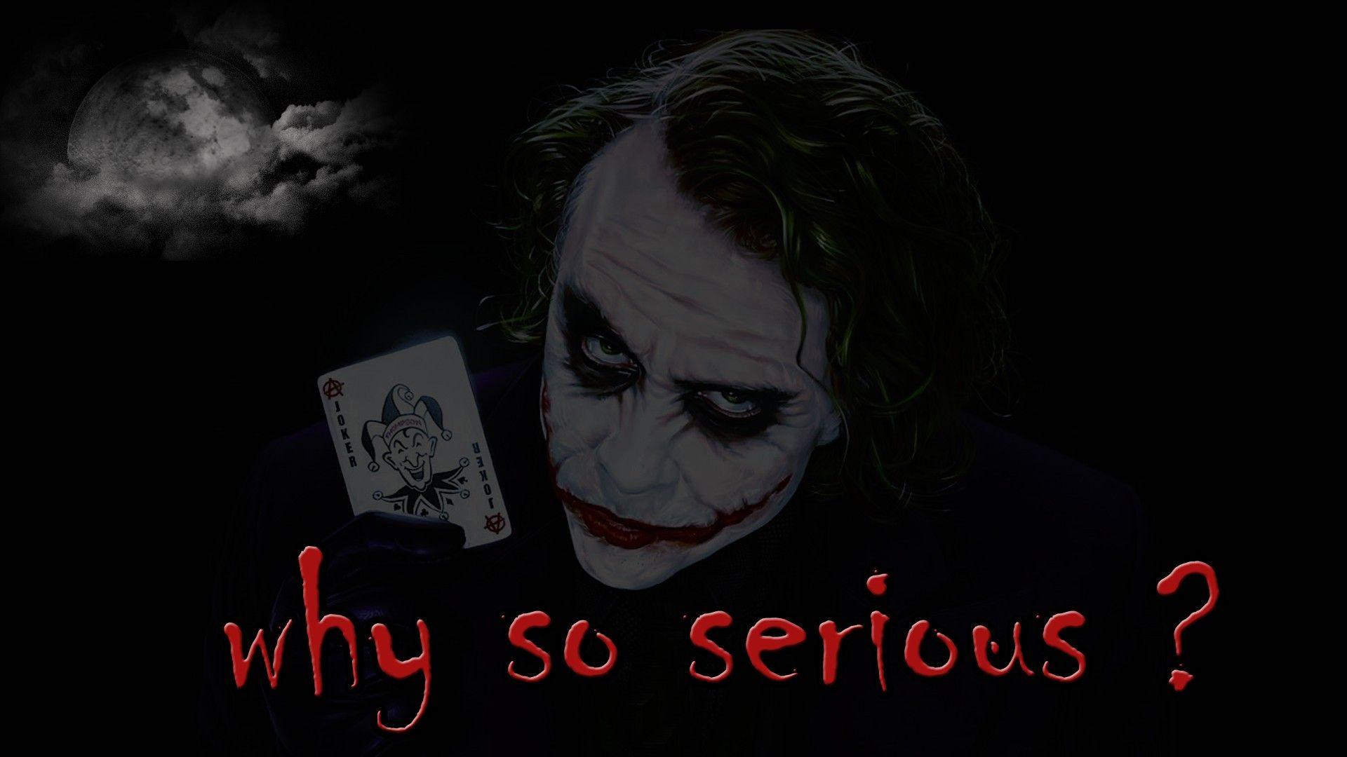 Joker Why So Serious Wallpaper 4k The Great Collection Of Joker Why So