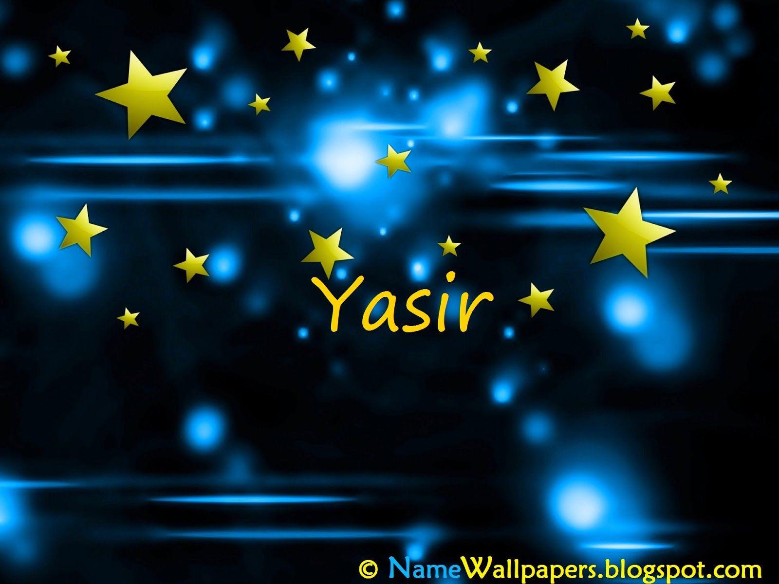 3D Name Yasir Wallpaper