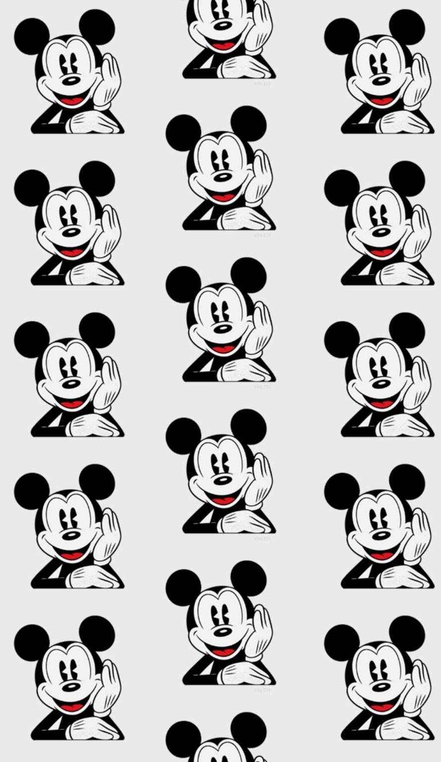 Patterns Background Wallpaper Image Mickey Mouse HD Wallpaper