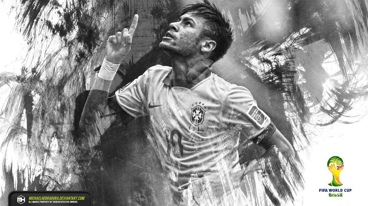 Neymar Junior Fifa World Cup Brazil wallpaper