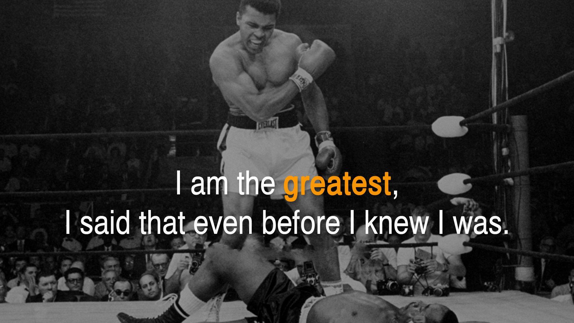 Muhammad Ali Quotes Desktop Background