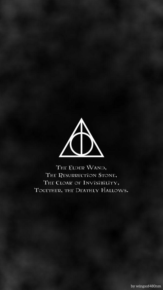 Harry Potter And The Deathly Hallows Symbol Wallpaper Phone Cinema