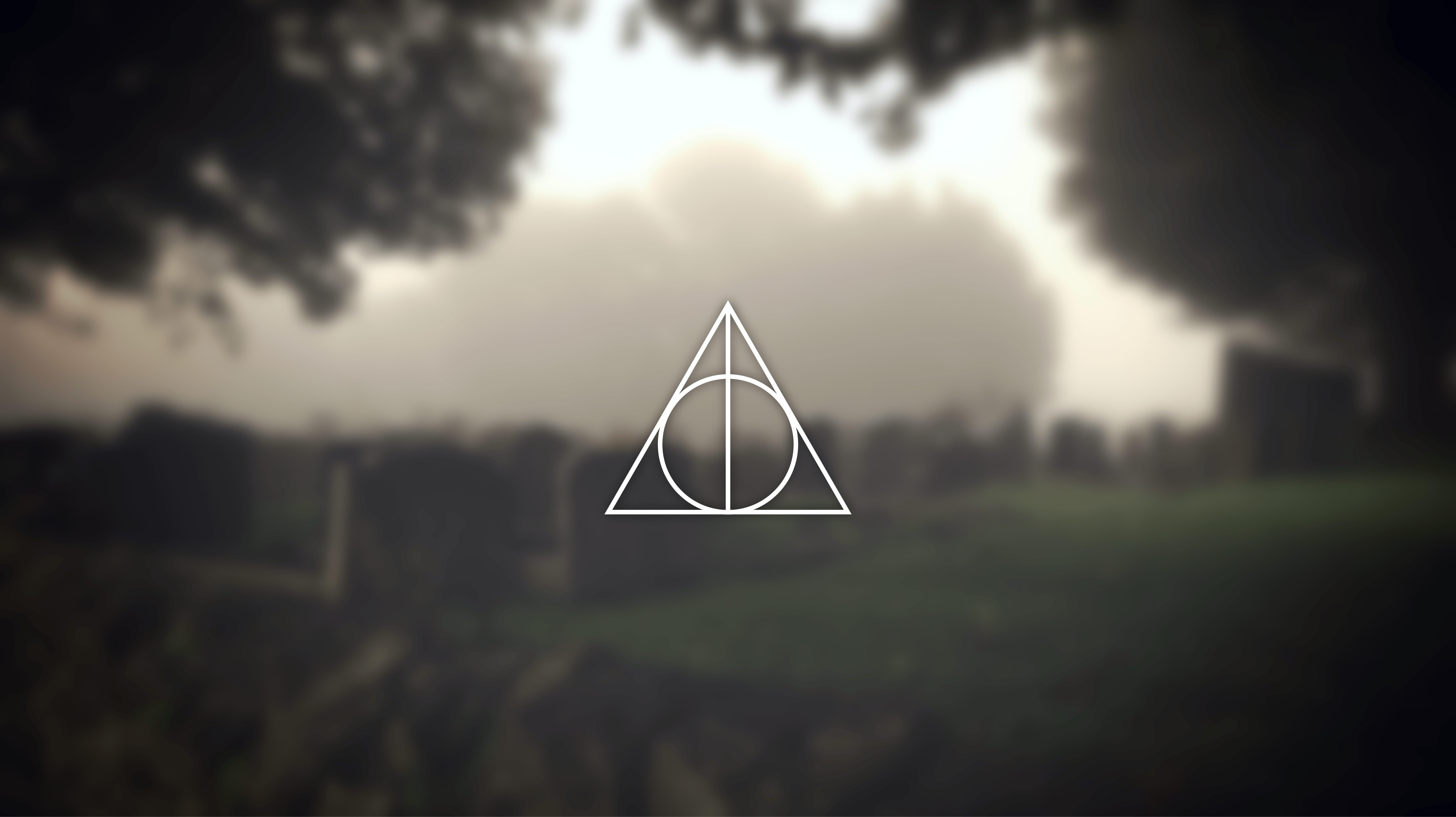 Harry Potter Deathly Hallows Symbol Wallpaper