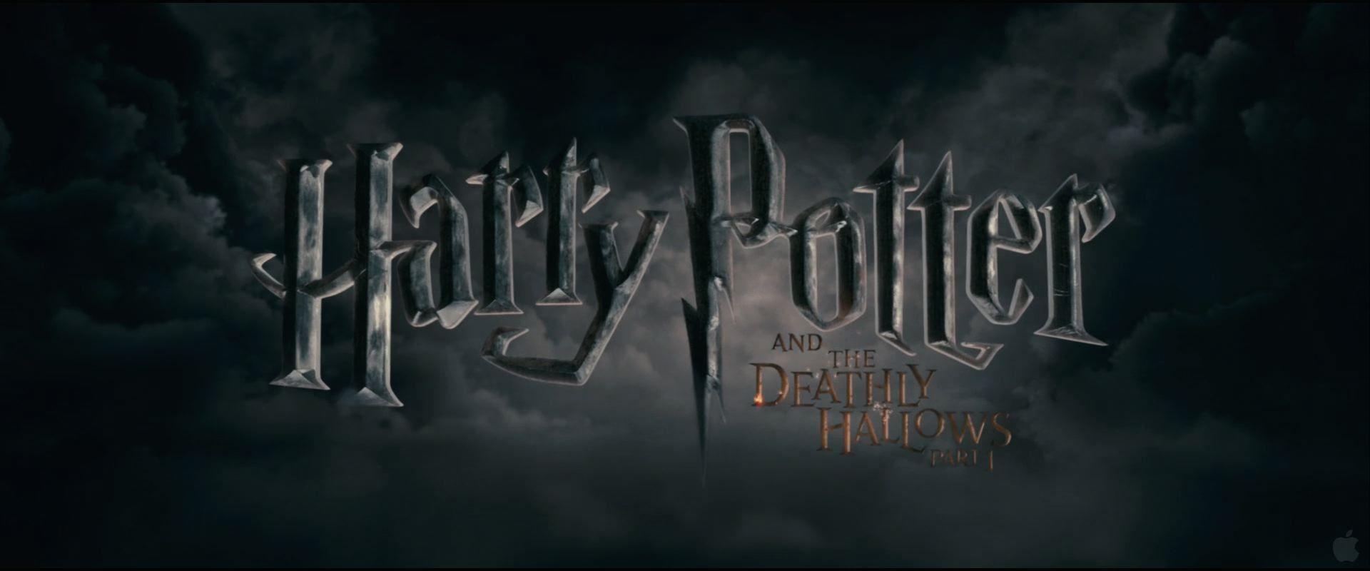 Harry Potter and the Deathly Hallows Movie Logo Desktop Wallpaper