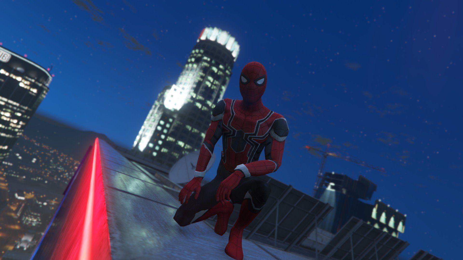 Spider Man: Infinity Wars Iron Spider [2K] [Add On Ped]