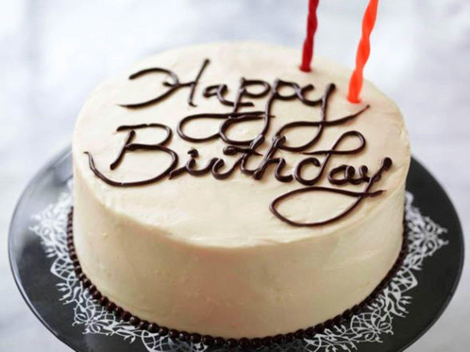 Top # 100 + Happy Birthday Cake Image