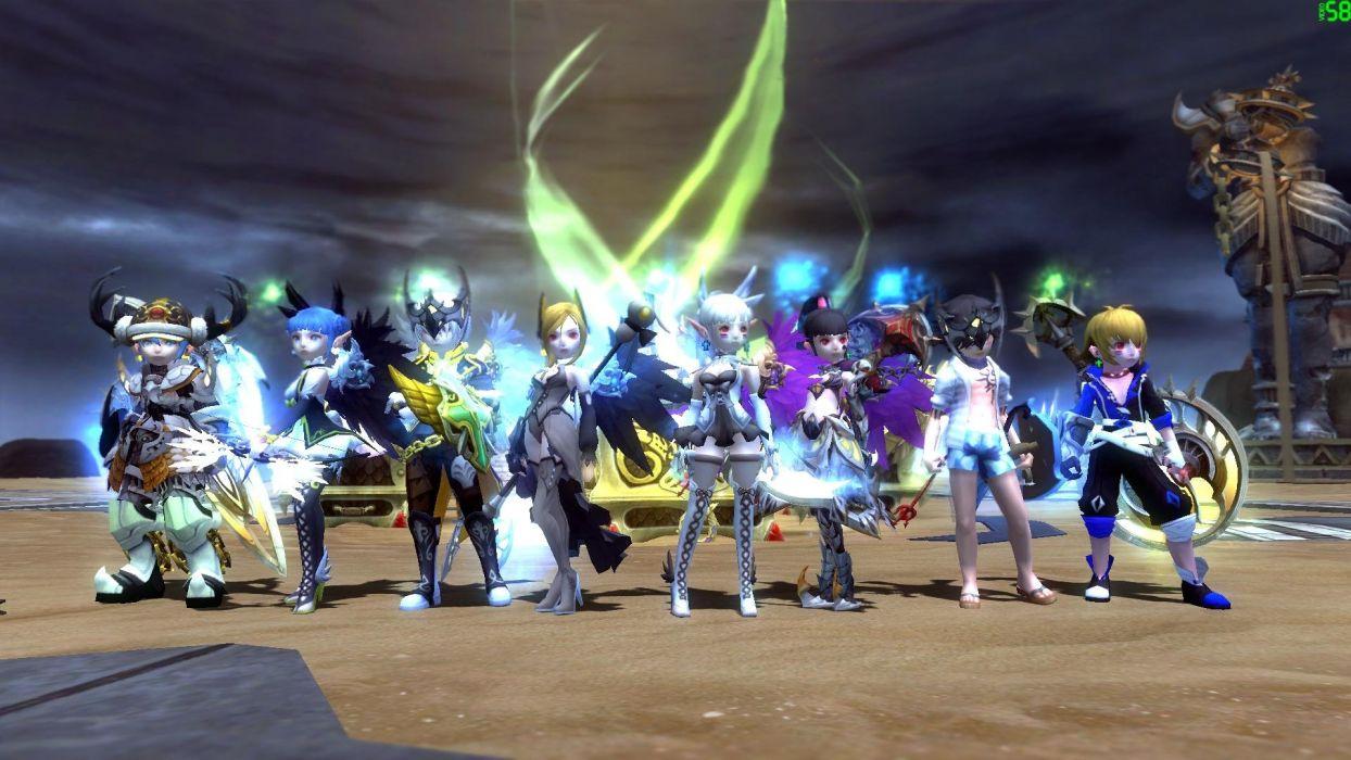 DRAGON NEST mmo rpg anime fighting action adventure fantasy