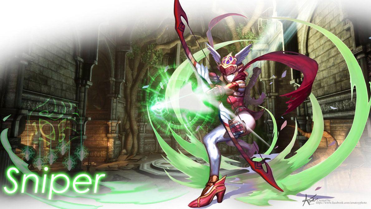 Wallpaper Dragonnest Sniper By Ama Toyphoto