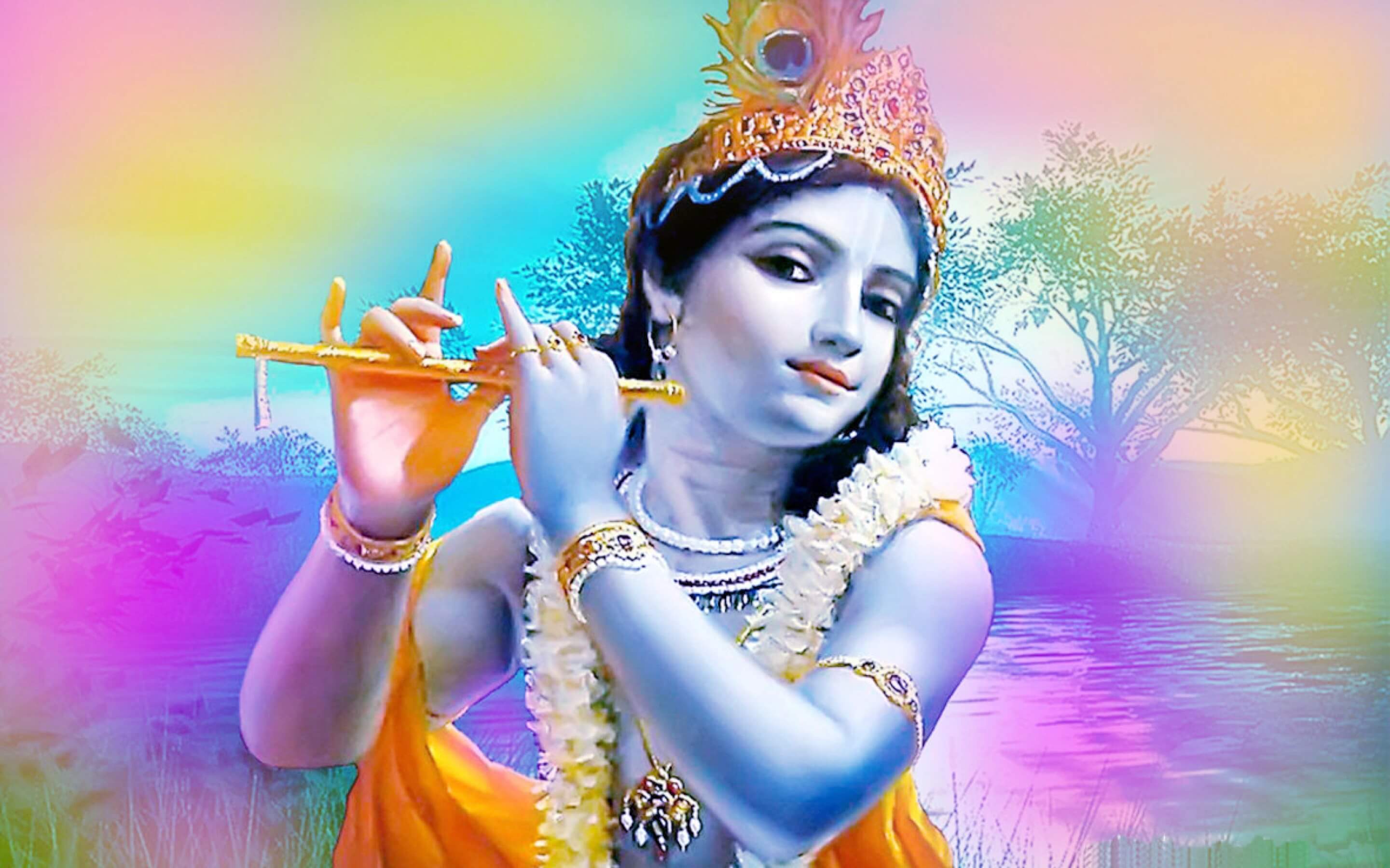 Lord Krishna Hd Wallpapers For Desktop - Unduh 82 Gratis Wallpaper Hd