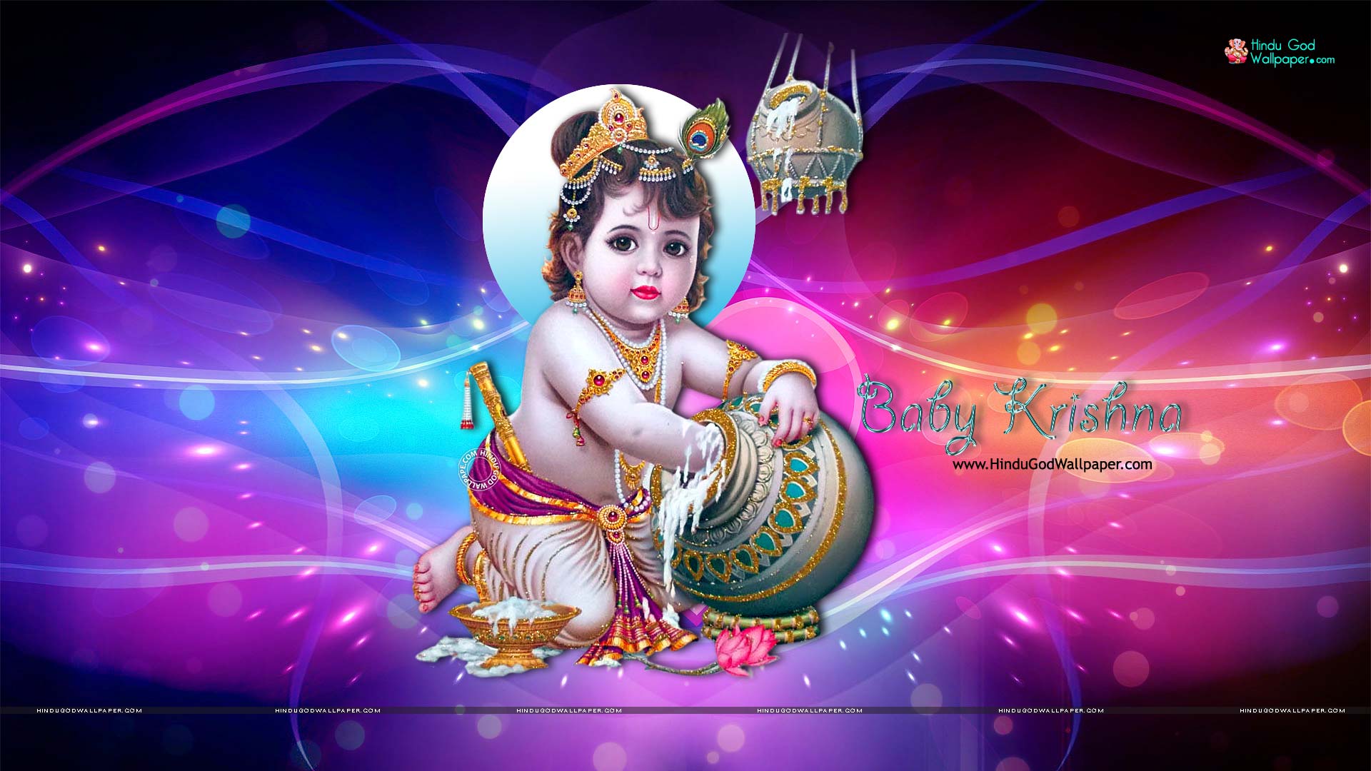 1080p Baby Krishna HD Wallpaper Full Size Download