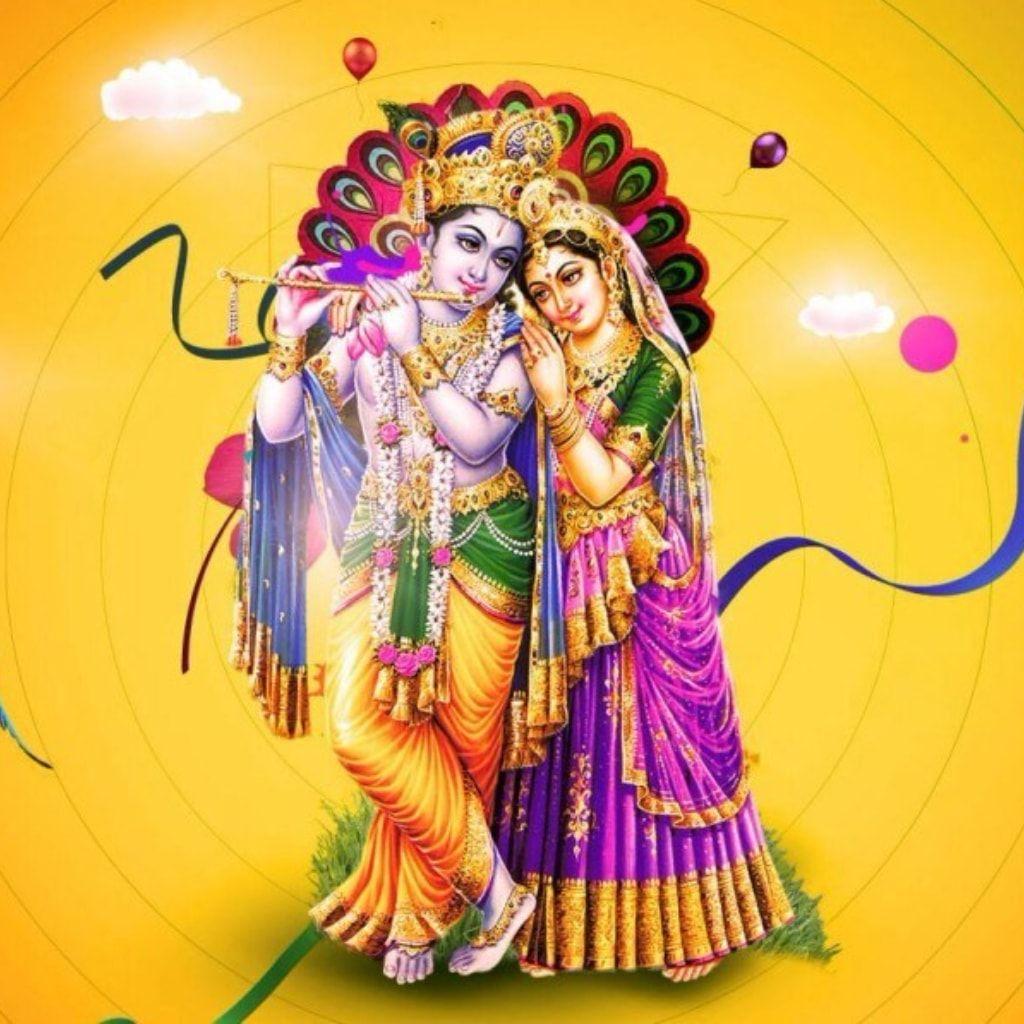 + 4k wallpaper for mobile radha krishna Jpg - Wallpaper