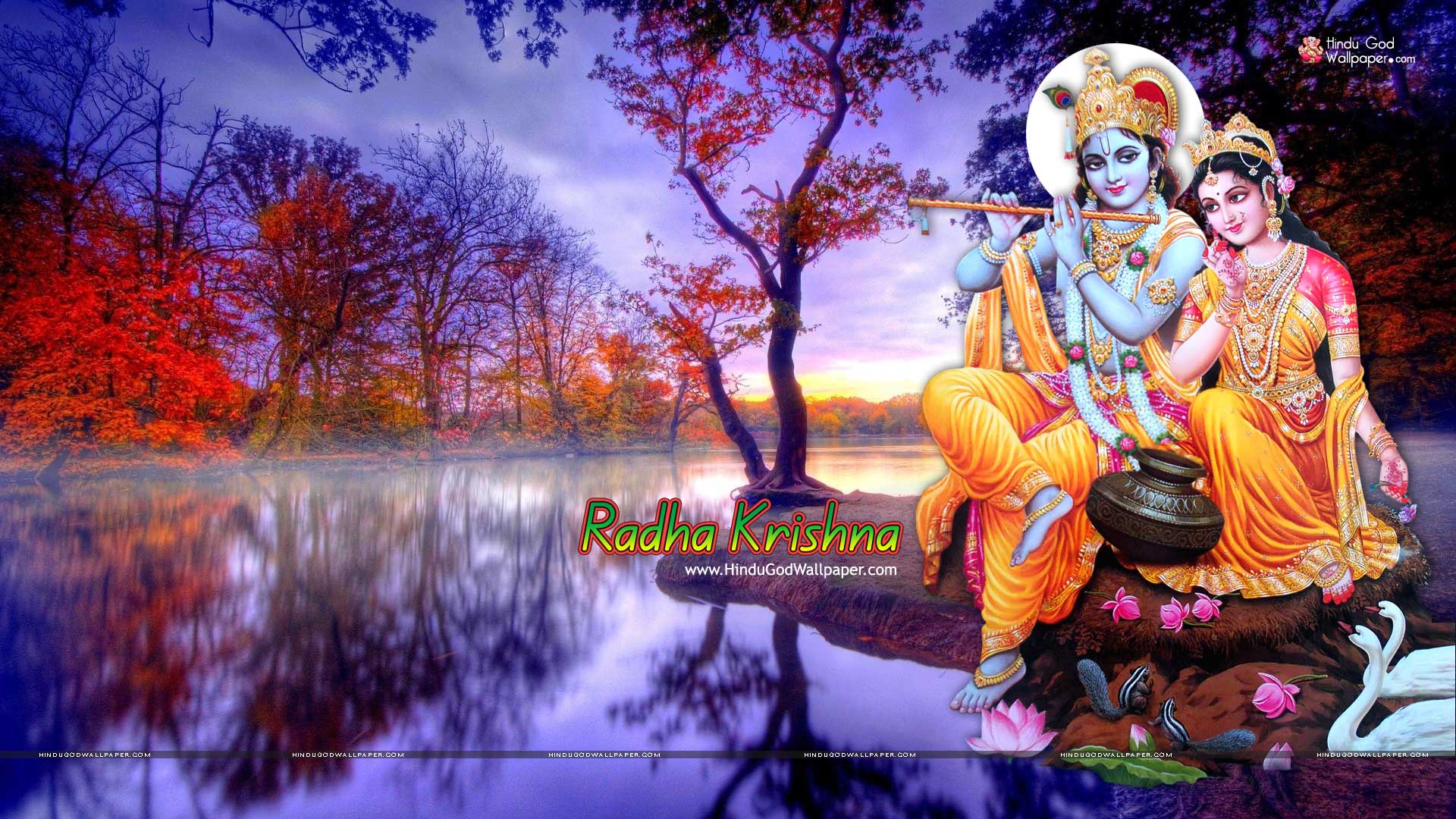 1080p Lord Krishna HD Wallpaper Full Size Download