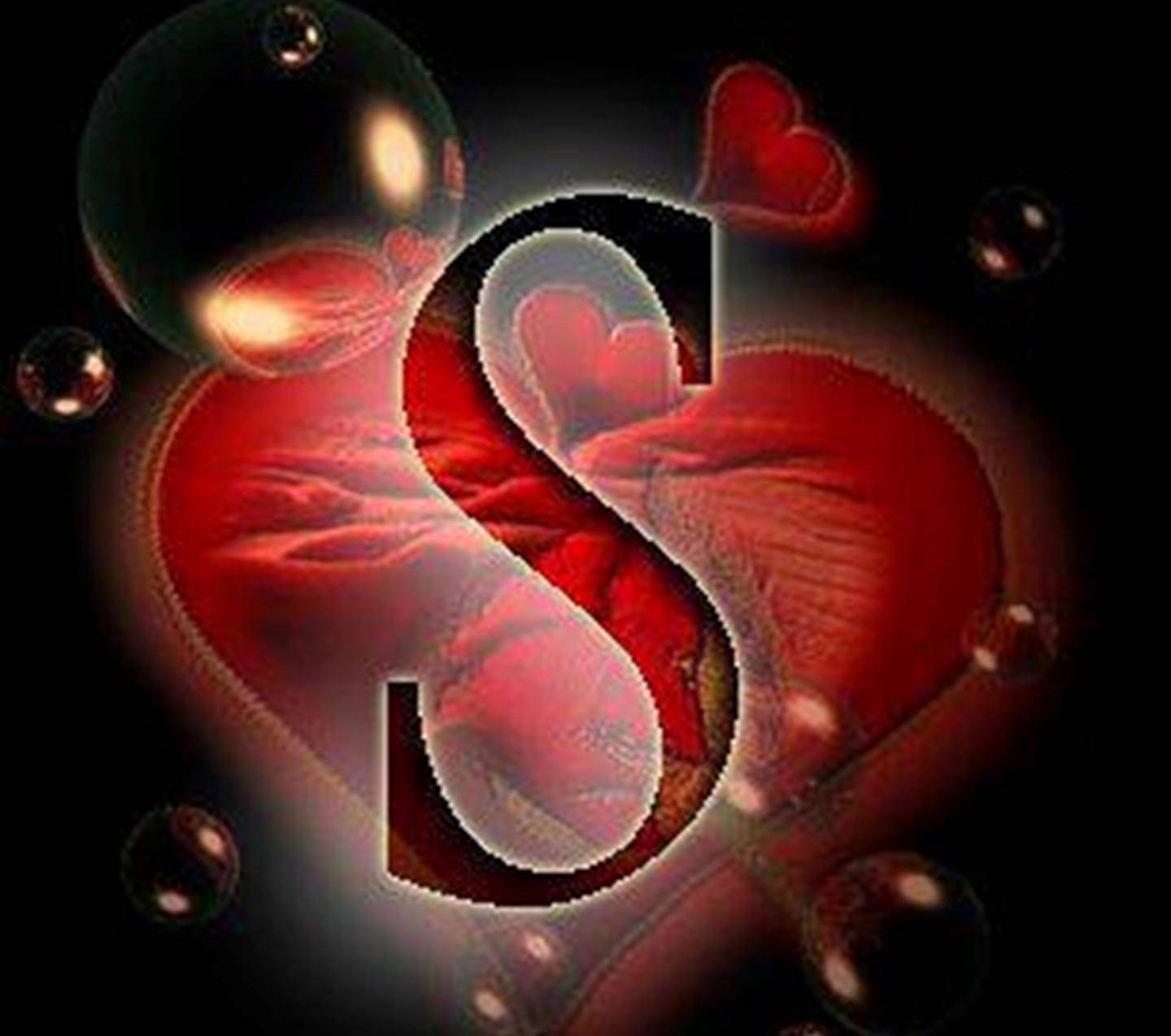 s alphabet love wallpaper