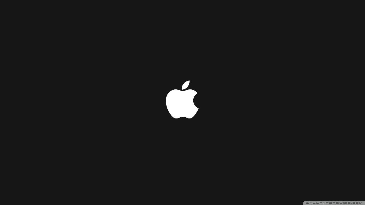 Apple On Black Background ❤ 4K HD Desktop Wallpaper for 4K Ultra HD