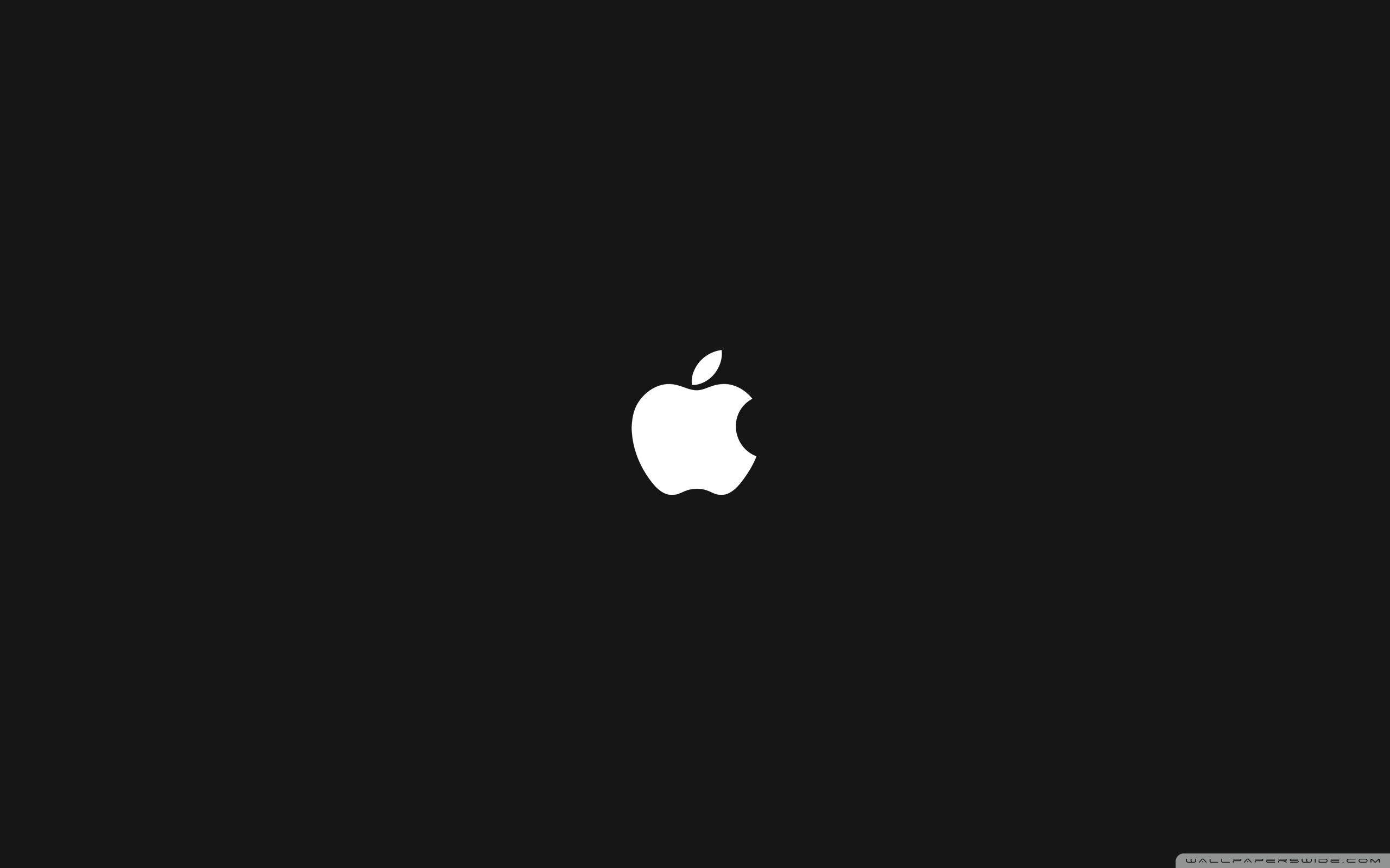 Apple On Black Background ❤ 4K HD Desktop Wallpaper for 4K Ultra HD