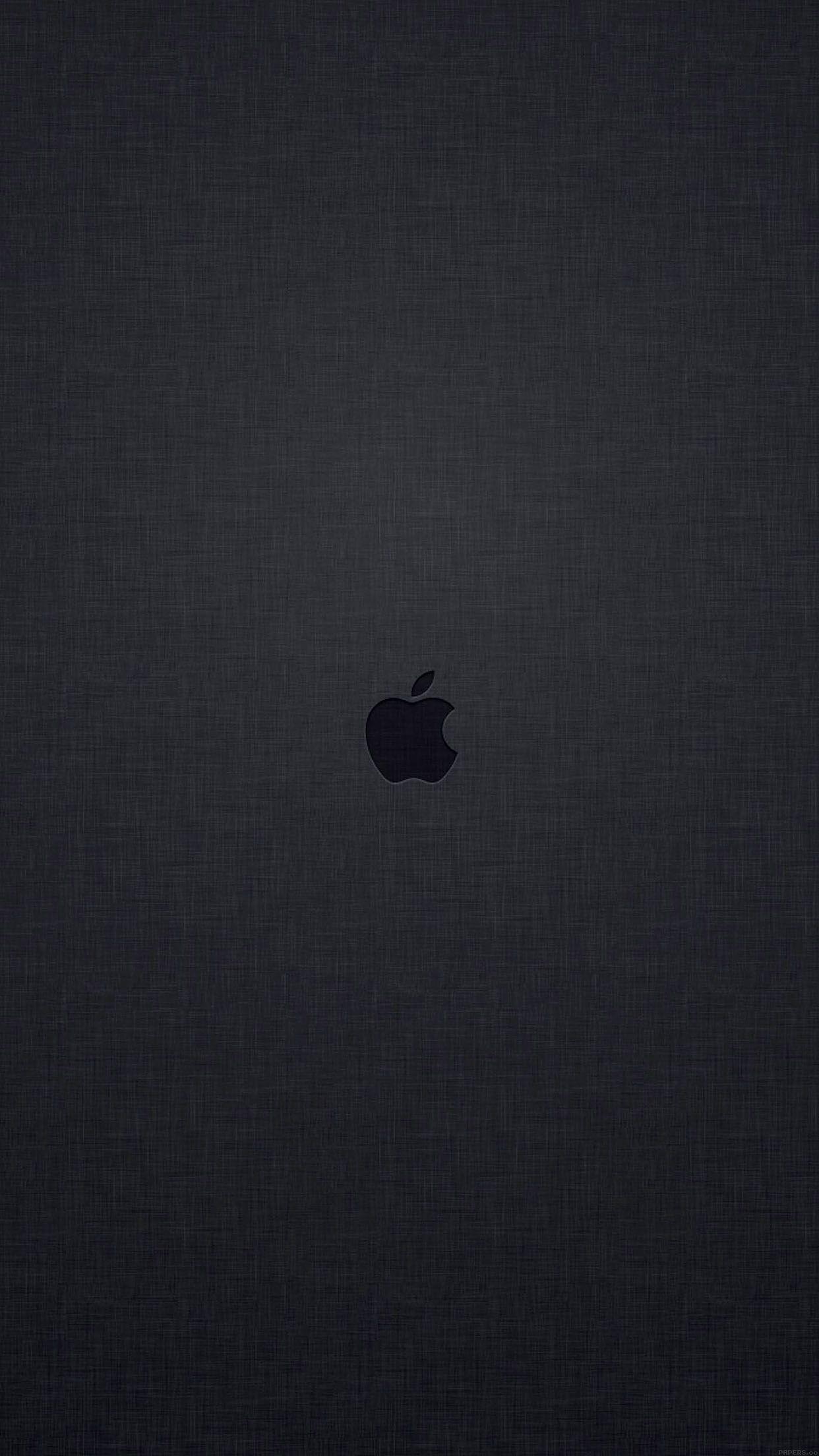 Wallpaper Tiny Apple Logo Dark Wallpaper