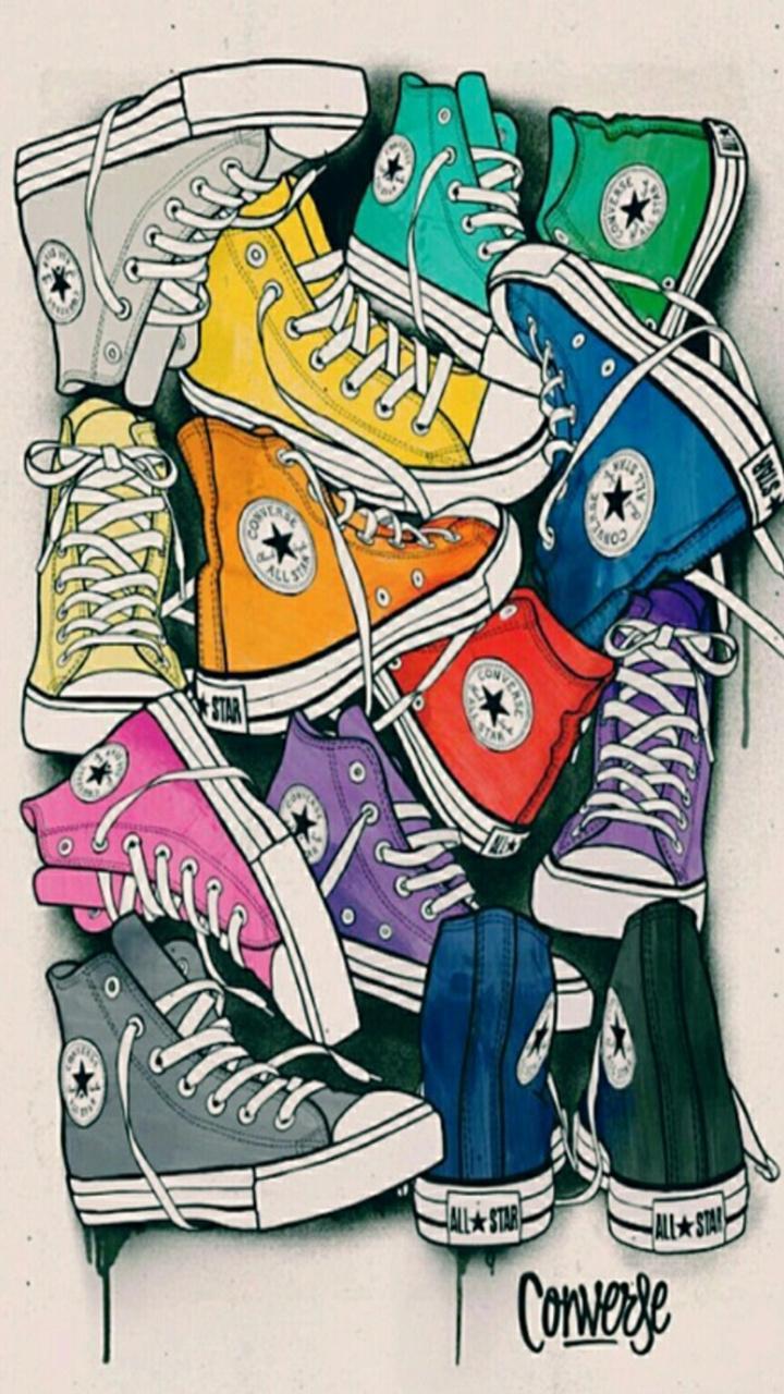 Download converse wallpaper to your cell phone shoes