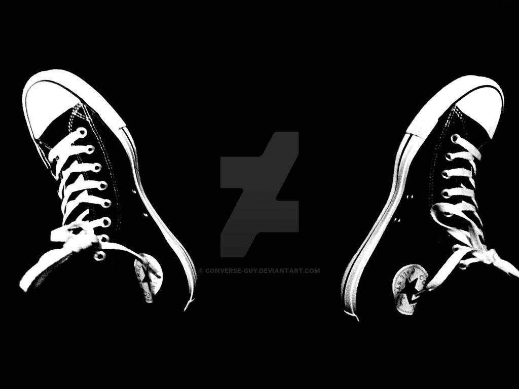 Black And Whites By Converse Guy