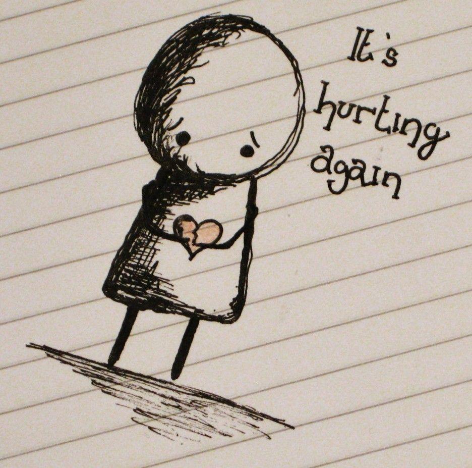 Sad Quotes About Love Hurting: It Is Hurting Again This Is Words
