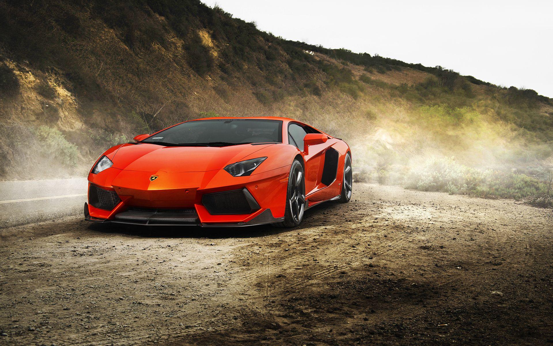 Lamborghini Aventador High Resolution Picture HD Wallpaper