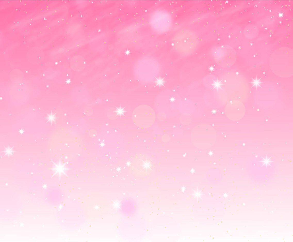 Free Vector Pink Sparkle Background With Starry Lights Vector Art & Graphics