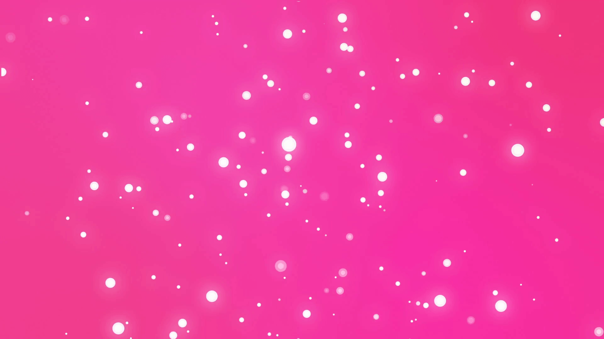 Cute romantic pink gradient background with moving sparkling light