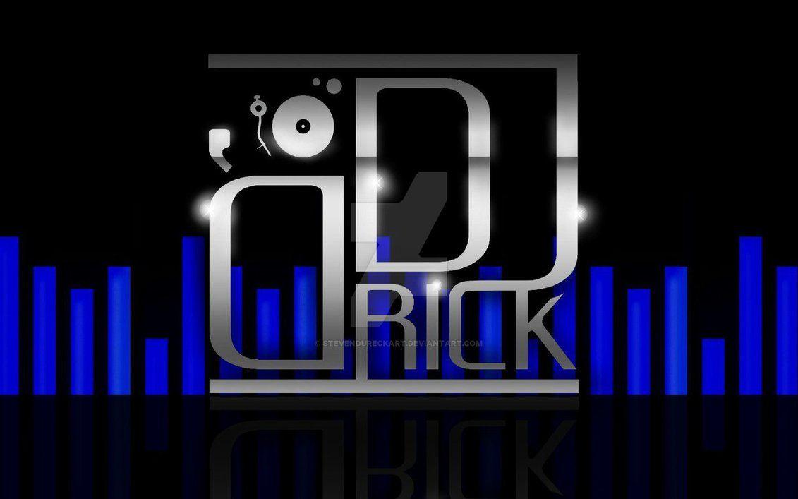 DJ D' Rick Logo Creation Wallpaper 1