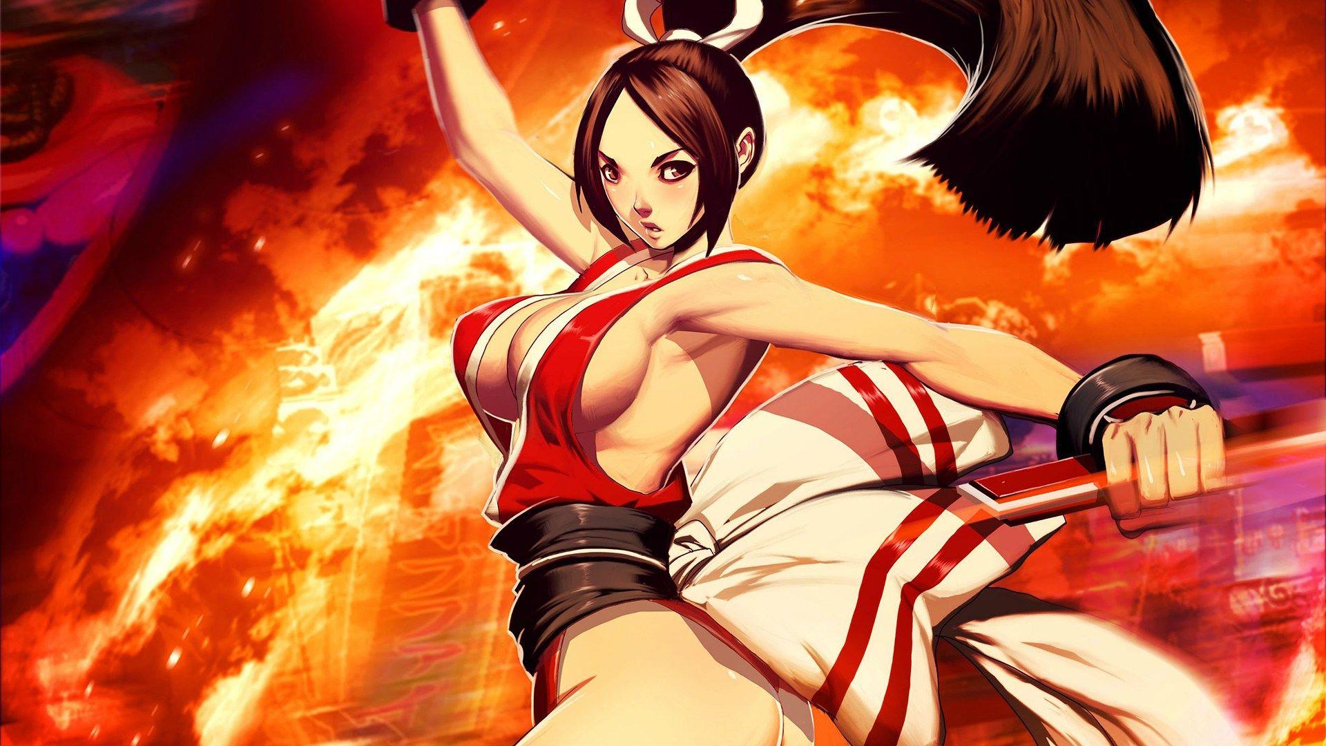 Art, GENZOMAN, Mai Shiranui, The King of Fighters (KOF) HD Wallpaper