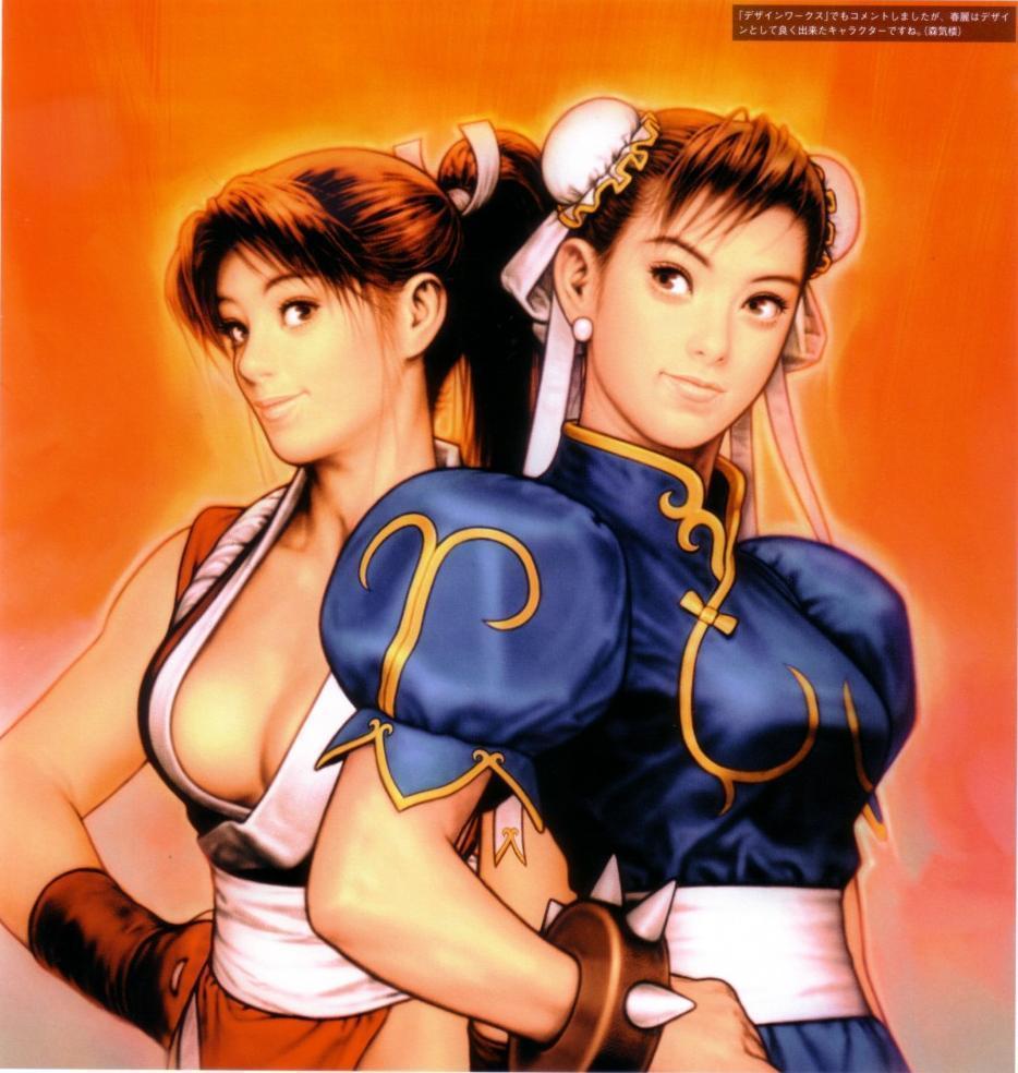 Mai Shiranui Image Mai Shiranui And Chun Li HD Wallpaper