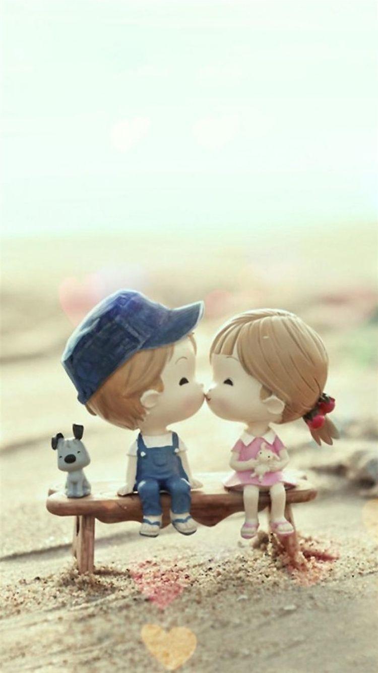 Cute Cartoon Couple Wallpapers For Mobile - Wallpaper Cave