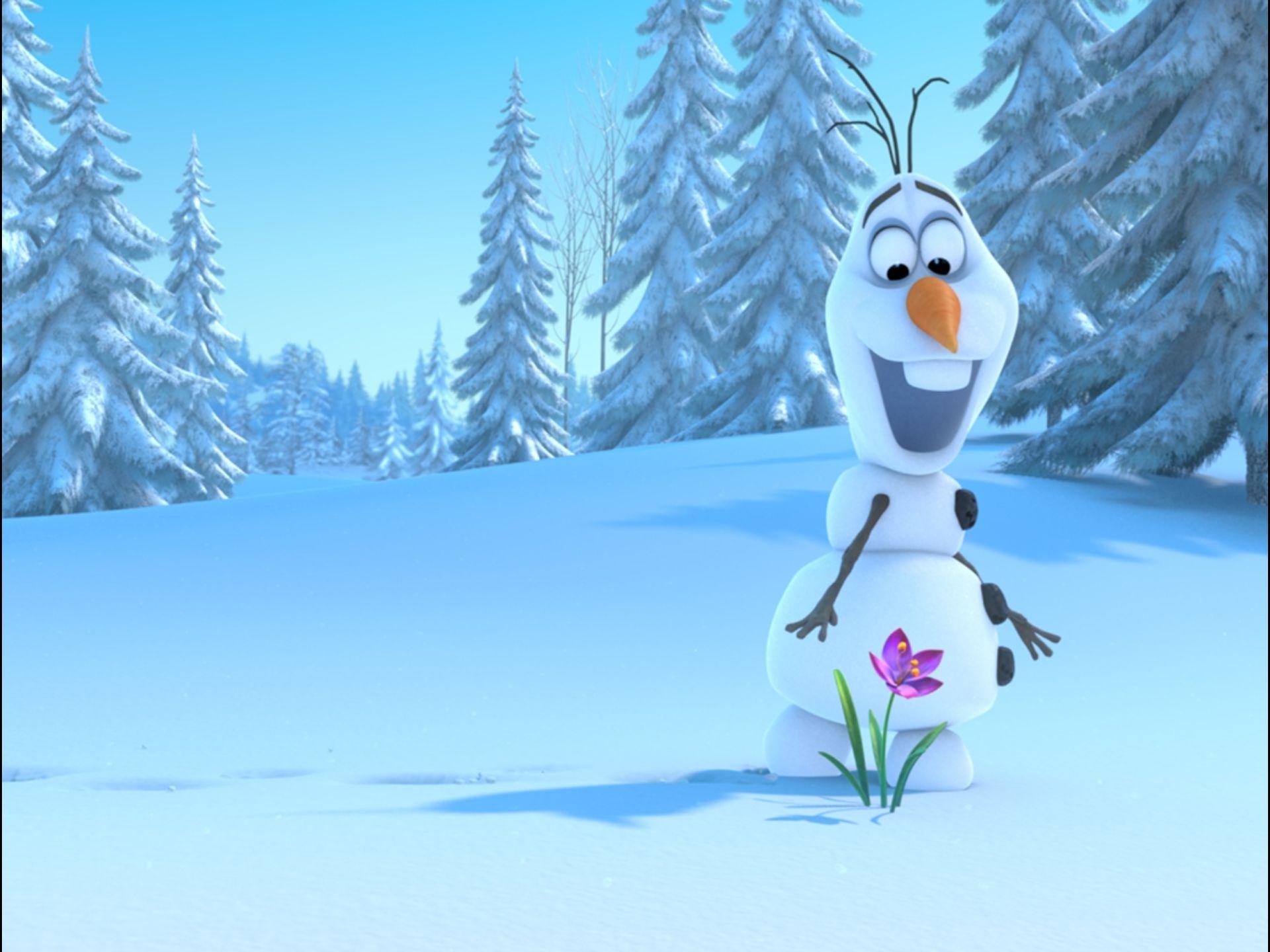 Disney Frozen Olaf HD Wallpaper Image for Tablet