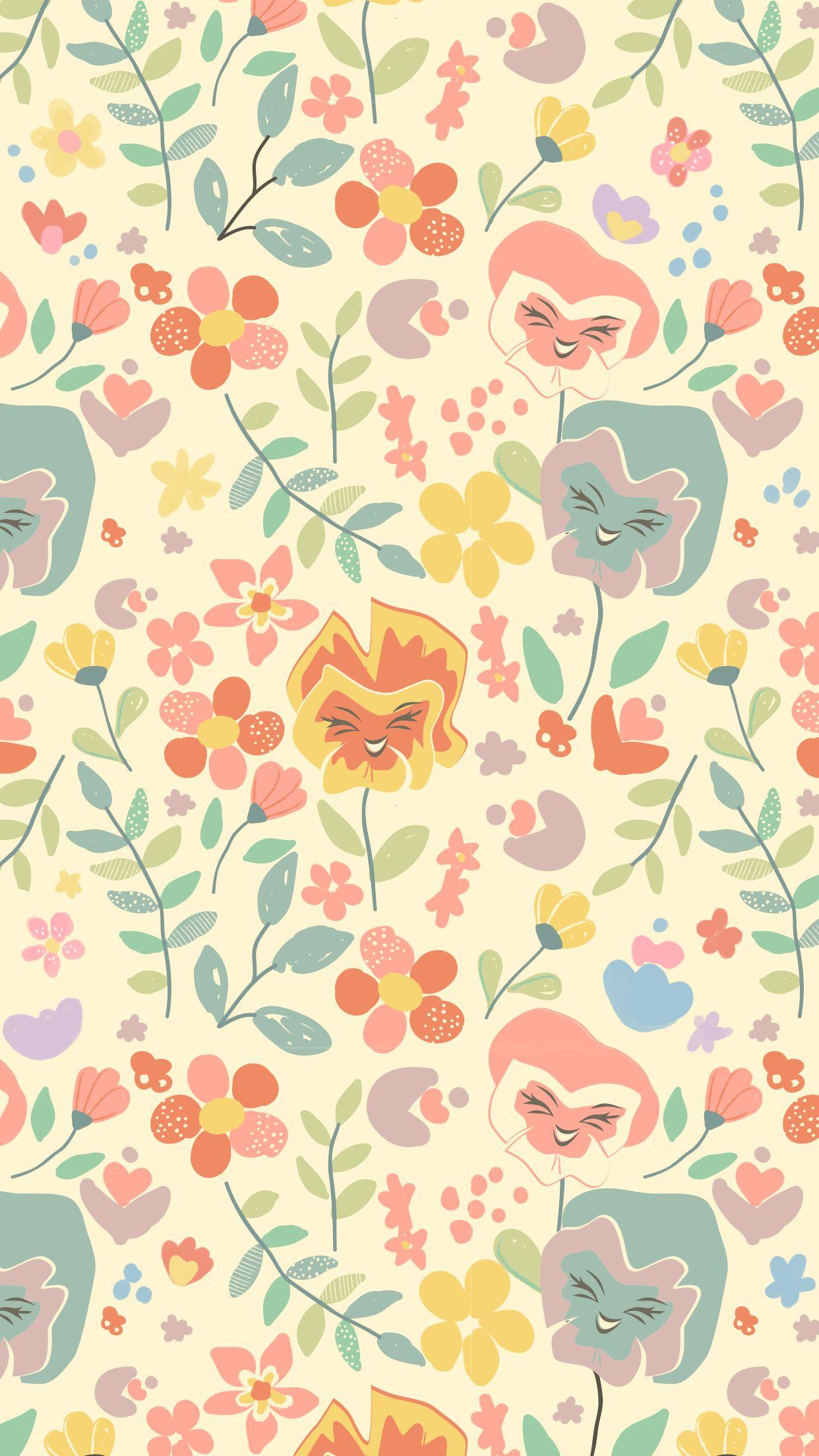 Celebrate Spring With These Disney Family Phone Wallpaper. Disney