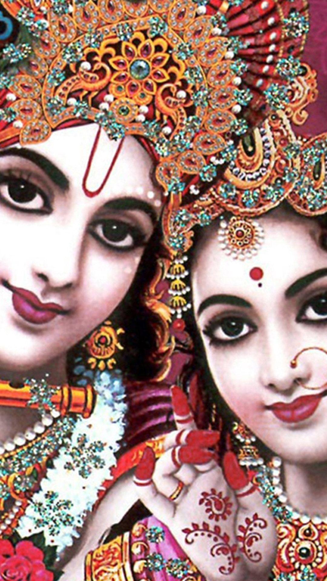 God Krishna Mobile Wallpaper