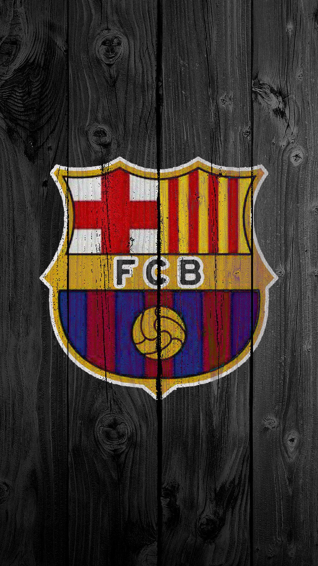Barcelona Logo iPhone Wallpaper