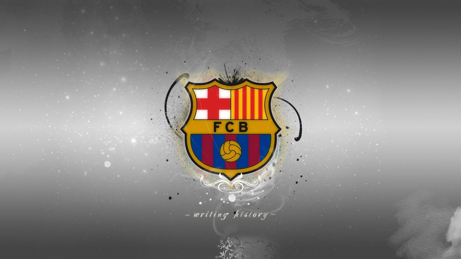Free FC Barcelona Logo Wallpaper