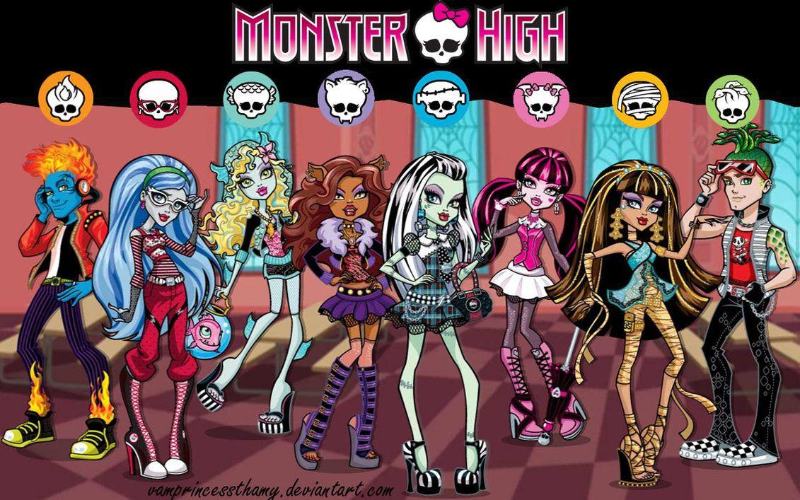 the Monster high in 3D image monster HD wallpapers and backgrounds